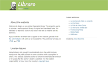 Tablet Screenshot of libraro.net